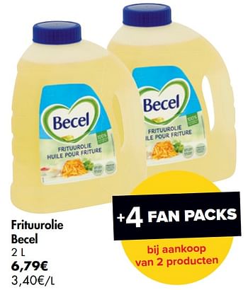 Promoties Frituurolie becel - Becel - Geldig van 01/07/2020 tot 13/07/2020 bij Carrefour