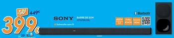 Promotions Sony barre de son htg700.cel - Sony - Valide de 01/07/2020 à 31/07/2020 chez Krefel
