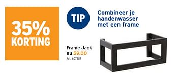 Promoties Frame jack - Huismerk - Gamma - Geldig van 08/07/2020 tot 21/07/2020 bij Gamma