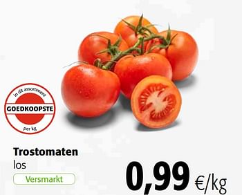 Promoties Trostomaten - Huismerk - Colruyt - Geldig van 01/07/2020 tot 14/07/2020 bij Colruyt