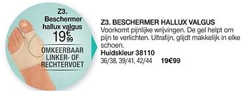 Promotions Beschermer hallux valgus - Epitact - Valide de 29/06/2020 à 31/07/2020 chez Damart