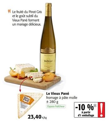 Promotions Le vieux pané fromage à pâte molle - Le Vieux Pané - Valide de 01/07/2020 à 14/07/2020 chez Colruyt