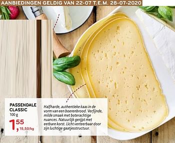 Promoties Passendale classic - Passendale - Geldig van 22/07/2020 tot 28/07/2020 bij Alvo