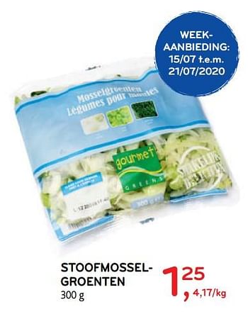 Promoties Stoofmosselgroenten - Huismerk - Alvo - Geldig van 15/07/2020 tot 28/07/2020 bij Alvo
