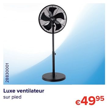 Promoties Euro tools luxe ventilateur - Euro Tools - Geldig van 30/06/2020 tot 31/07/2020 bij Euro Shop