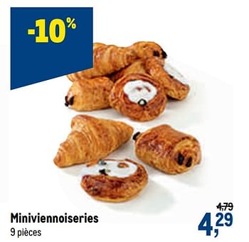Promoties Miniviennoiseries - Huismerk - Makro - Geldig van 15/07/2020 tot 28/07/2020 bij Makro
