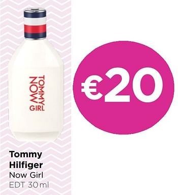 Promoties Tommy hilfiger now girl edt - Tommy Hilfiger - Geldig van 01/07/2020 tot 31/07/2020 bij ICI PARIS XL