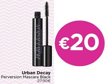 Promoties Urban decay perversion mascara black - Urban Decay - Geldig van 01/07/2020 tot 31/07/2020 bij ICI PARIS XL