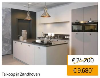 Promoties Te koop in zandhoven - Huismerk - De Keukenbouwer - Geldig van 01/07/2020 tot 31/07/2020 bij De Keukenbouwer