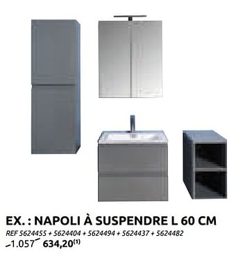 Promotions Napoli à suspendre l - Aquazuro - Valide de 15/07/2020 à 27/07/2020 chez Brico