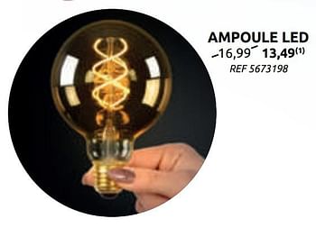Promotions Ampoule led - Produit maison - BricoPlanit - Valide de 15/07/2020 à 27/07/2020 chez BricoPlanit