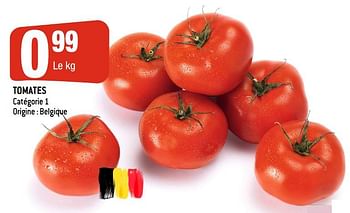 Promotions Tomates - Produit Maison - Smatch - Valide de 15/07/2020 à 21/07/2020 chez Smatch