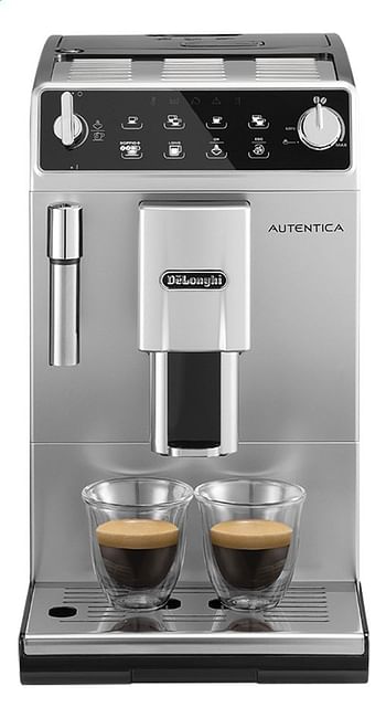 Promoties De'Longhi Volautomatische espressomachine ETAM29.510.SB autentica grijs - Delonghi - Geldig van 01/08/2020 tot 31/08/2020 bij ColliShop