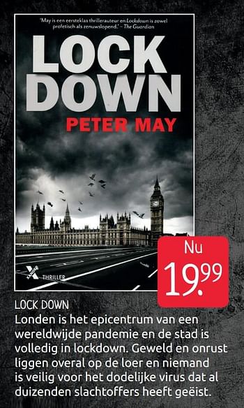 Promoties Lock down - Huismerk - Boekenvoordeel - Geldig van 17/07/2020 tot 24/07/2020 bij BoekenVoordeel