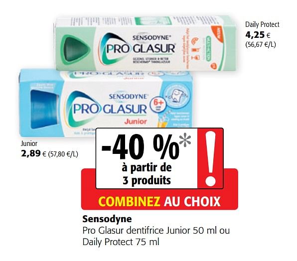 sensodyne proglasur colruyt