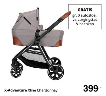 Promoties X-adventure xline chardonnay - Xadventure - Geldig van 19/07/2020 tot 25/07/2020 bij Baby & Tiener Megastore
