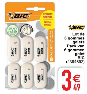 Gomme Galet Bic