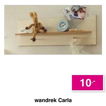 Promoties Wandrek carla - Huismerk - Baby & Tiener Megastore - Geldig van 19/07/2020 tot 25/07/2020 bij Baby & Tiener Megastore