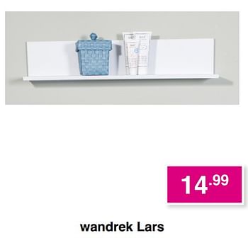 Promoties Wandrek lars - Huismerk - Baby & Tiener Megastore - Geldig van 19/07/2020 tot 25/07/2020 bij Baby & Tiener Megastore