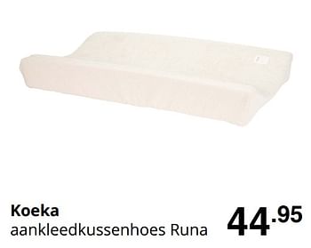 Promoties Koeka aankleedkussenhoes runa - Koeka - Geldig van 19/07/2020 tot 25/07/2020 bij Baby & Tiener Megastore