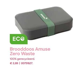Promoties Brooddoos amuse zero waste - Huismerk - Ava - Geldig van 22/07/2020 tot 29/09/2020 bij Ava