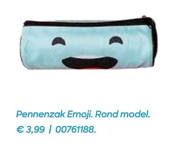 Promoties Pennenzak emoji. rond model - Emoji - Geldig van 22/07/2020 tot 29/09/2020 bij Ava