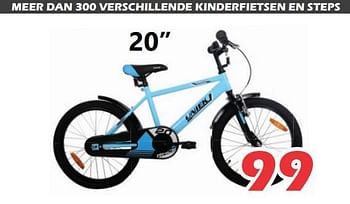 Promoties Kinderfietsen 20`` - Huismerk - Itek - Geldig van 20/07/2020 tot 17/08/2020 bij Itek