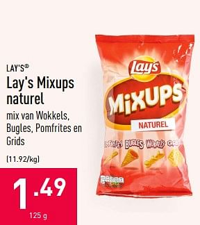 Promotions Lay`s mixups naturel - Lay's - Valide de 28/07/2020 à 07/08/2020 chez Aldi