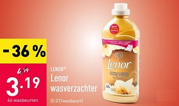 Promoties Lenor wasverzachter - Lenor - Geldig van 31/07/2020 tot 07/08/2020 bij Aldi