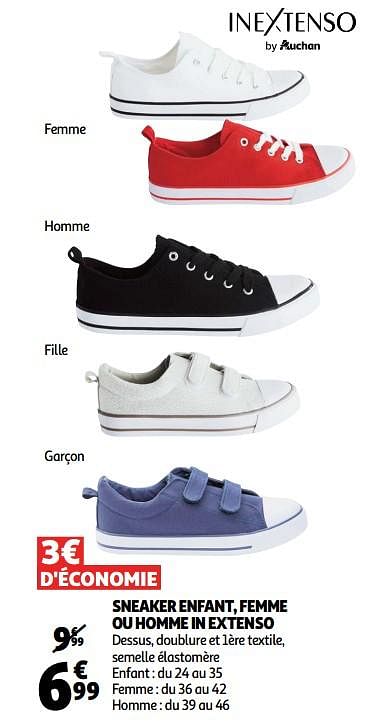 converse homme auchan