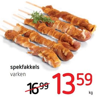 Promoties Spekfakkels - Huismerk - Spar Retail - Geldig van 30/07/2020 tot 12/08/2020 bij Spar (Colruytgroup)