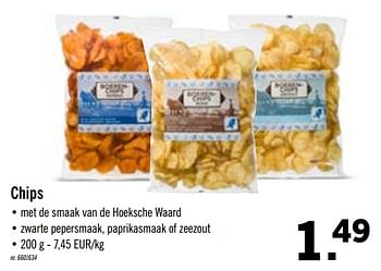 Promoties Chips - Huismerk - Lidl - Geldig van 03/08/2020 tot 08/08/2020 bij Lidl