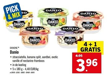 Promoties Danio - Danone - Geldig van 03/08/2020 tot 08/08/2020 bij Lidl