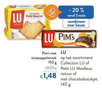 Promoties Lu pim`s met sinaasappelsmaak - Lu - Geldig van 29/07/2020 tot 11/08/2020 bij OKay