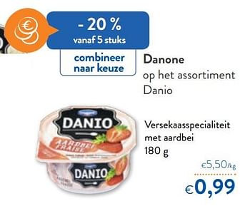 Promoties Danone versekaasspecialiteit met aardbei - Danone - Geldig van 29/07/2020 tot 11/08/2020 bij OKay