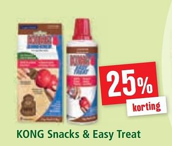 Promotions 25% korting kong snacks + easy treat - Kong - Valide de 05/08/2020 à 12/08/2020 chez Maxi Zoo
