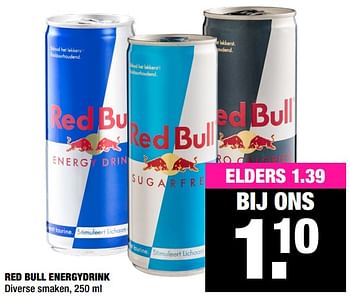 Promoties Red bull energydrink - Red Bull - Geldig van 27/07/2020 tot 09/08/2020 bij Big Bazar