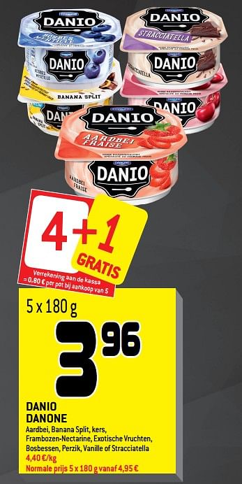 Promoties Danio danone - Danone - Geldig van 29/07/2020 tot 11/08/2020 bij Match
