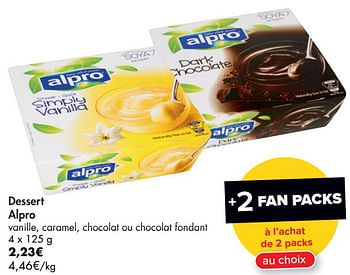 Promotions Dessert alpro - Alpro - Valide de 29/07/2020 à 10/08/2020 chez Carrefour