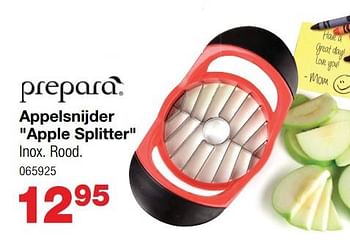 Promoties Appelsnijder apple splitter - Prepara - Geldig van 20/07/2020 tot 30/08/2020 bij Home & Co
