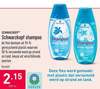 Promoties Schwarzkopf shampoo - Schwarzkopf - Geldig van 07/08/2020 tot 14/08/2020 bij Aldi