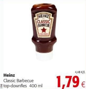 Promoties Heinz classic barbecue top-downfles - Heinz - Geldig van 29/07/2020 tot 11/08/2020 bij Colruyt
