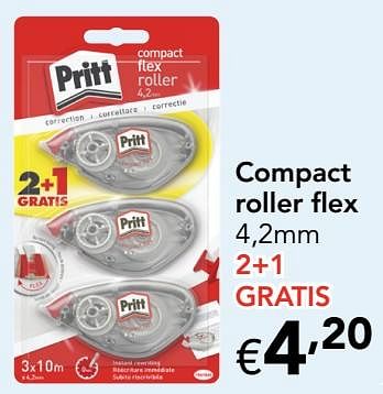 Promoties Compact roller flex - Pritt - Geldig van 30/07/2020 tot 03/09/2020 bij Happyland
