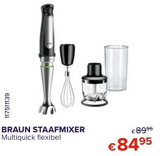 Promoties Braun staafmixer - Huismerk - Euroshop - Geldig van 01/08/2020 tot 31/08/2020 bij Euro Shop