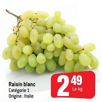 Promoties Raisin blanc - Huismerk - Smatch - Geldig van 05/08/2020 tot 11/08/2020 bij Smatch