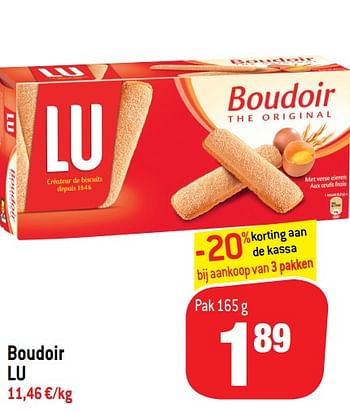 Promoties Boudoir lu - Lu - Geldig van 05/08/2020 tot 11/08/2020 bij Match