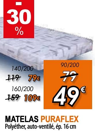 Matelas Puraflex