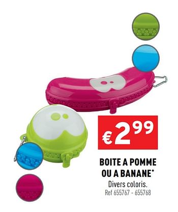 Promotions Boite a pomme ou a banane - Produit maison - Trafic  - Valide de 05/08/2020 à 09/08/2020 chez Trafic