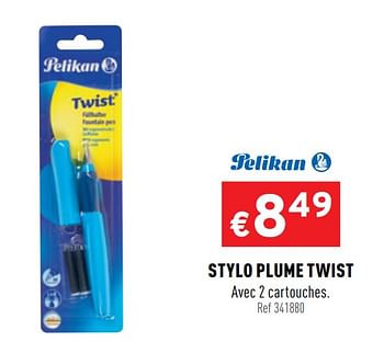 Promotions Stylo plume twist - Pelikan - Valide de 05/08/2020 à 09/08/2020 chez Trafic