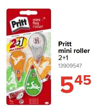 Promoties Pritt mini roller 2+1 - Pritt - Geldig van 10/08/2020 tot 06/09/2020 bij Euro Shop